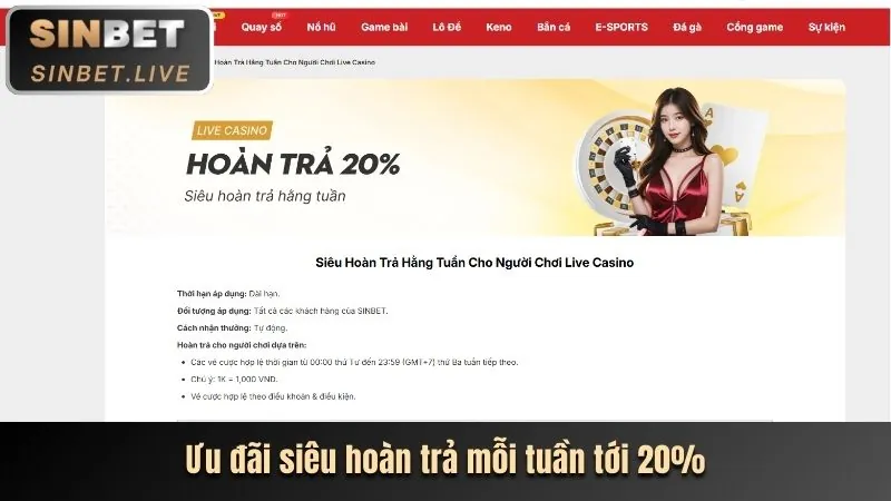 Hoàn trả mỗi ngày